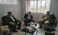 دیدار عیدانه نماینده مجلس با مدیر شبکه بهداشت رضوانشهر