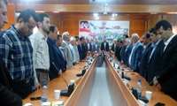 تجلیل از کارمندان نمونه شبکه بهداشت و درمان رضوانشهر