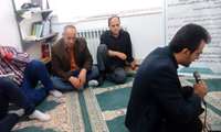 مراسم پرفیض زیارت عاشورا در شبکه بهداشت رضوانشهر برگزار شد