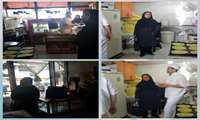 بازدید کارشناسان واحد بهداشت محیط بمناسبت ماه مبارک رمضان
