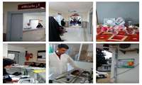 سرکشی مسئول روابط عمومی شبکه بهداشت و بیمارستان شهدای  رضوانشهر